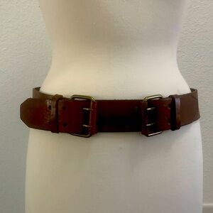 Ann Taylor LOFT Full Grain Brown Leather Women’s Belt Medium